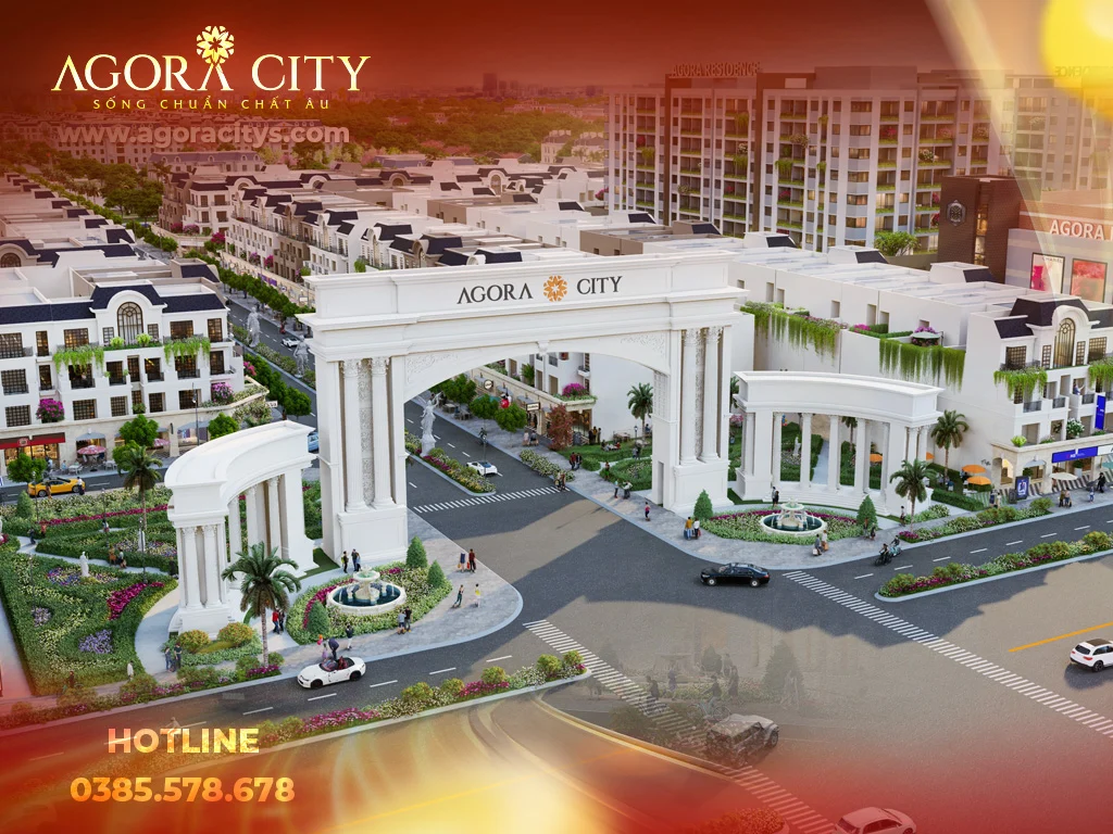 Tổng quan khu đô thị Agora City Thủ Thừa Long An