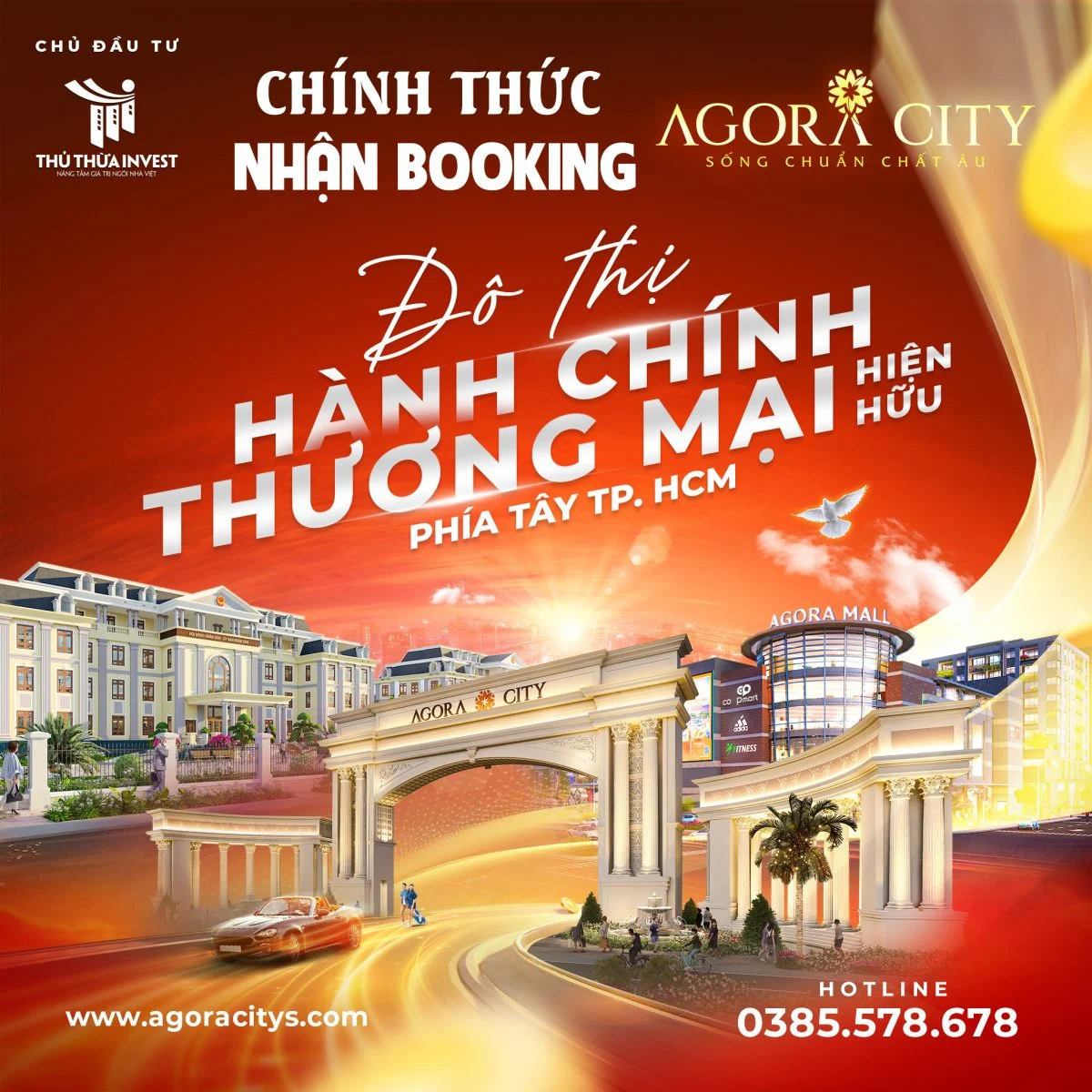Nhận Booking Agora City Thủ Thừa Long An