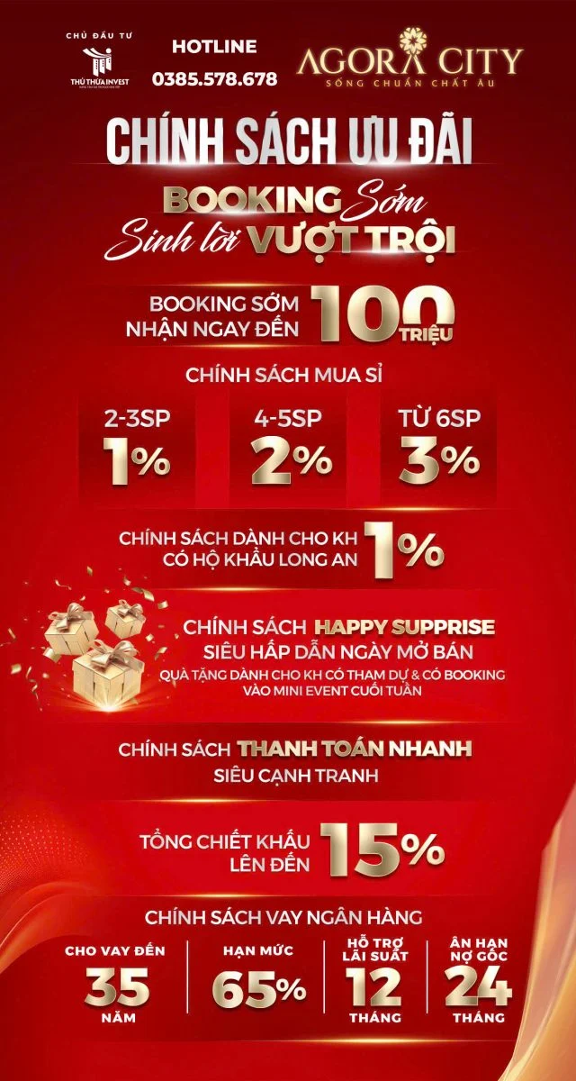 Phương thức thanh toán Agora Citys